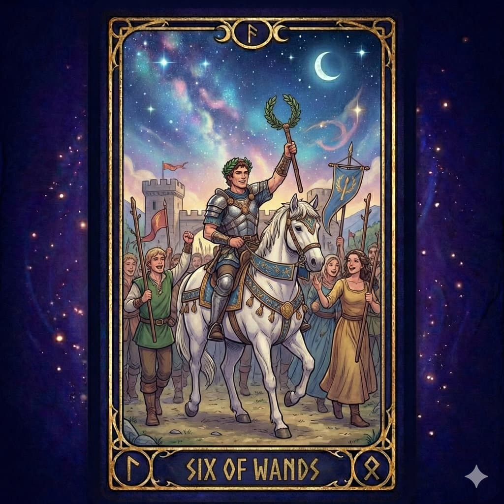 Шістка Жезлів